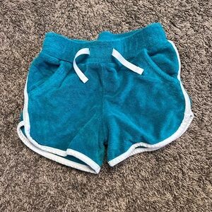 Cat & Jack Turquoise Terry Shorts